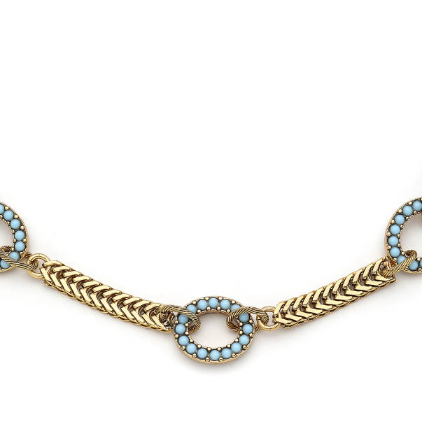 Corsica Gold Plated Chain Necklace - 3