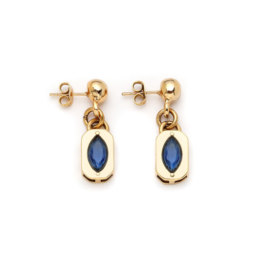 Crust Pinned Earrings 