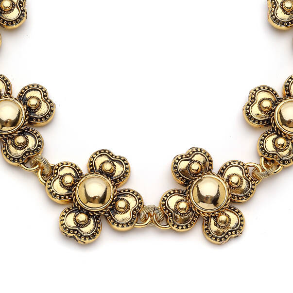 Destiny Clover Charm Gold Plated Necklace - 2