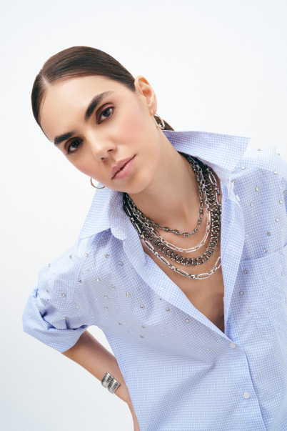 Diva Silver Plated Necklace - 4