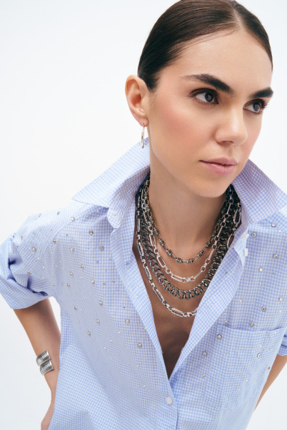 Diva Silver Plated Necklace - 2