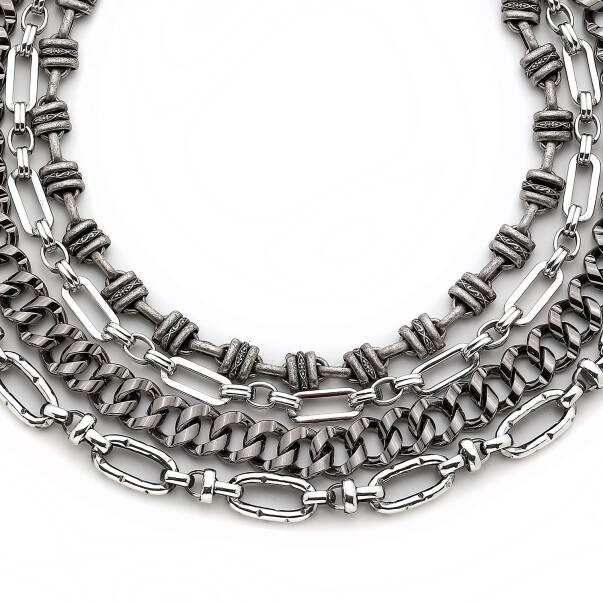 Diva Silver Plated Necklace - 3