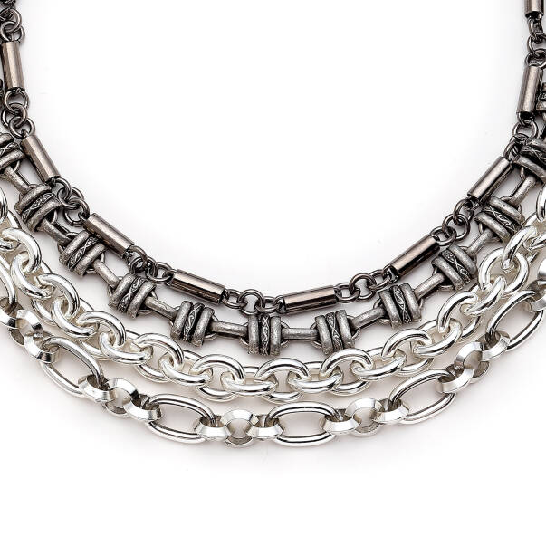 Diva Silver Plated Necklace - 3