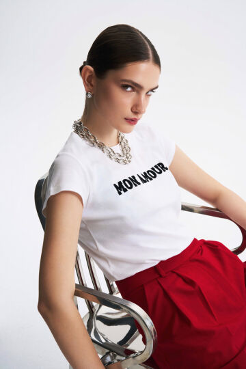 Duchess Zirkon Gümüş Kaplama İğneli Küpe - (1)