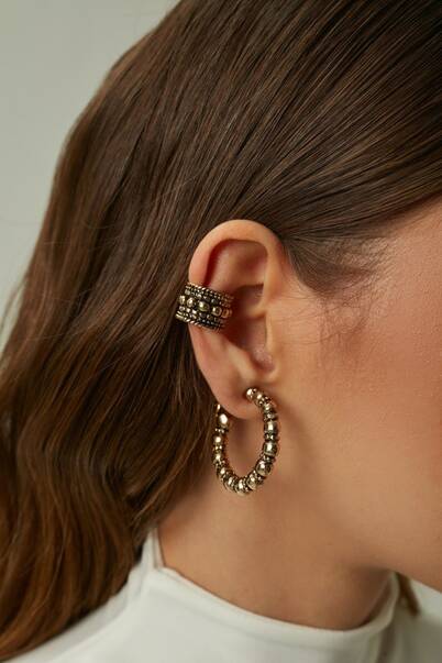 Ear On Fire Cartılage Küpe - 2