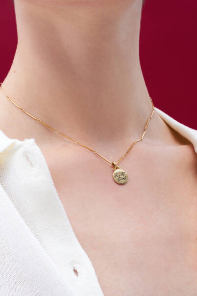 Earthline Gold Plated Chain Necklace - 5