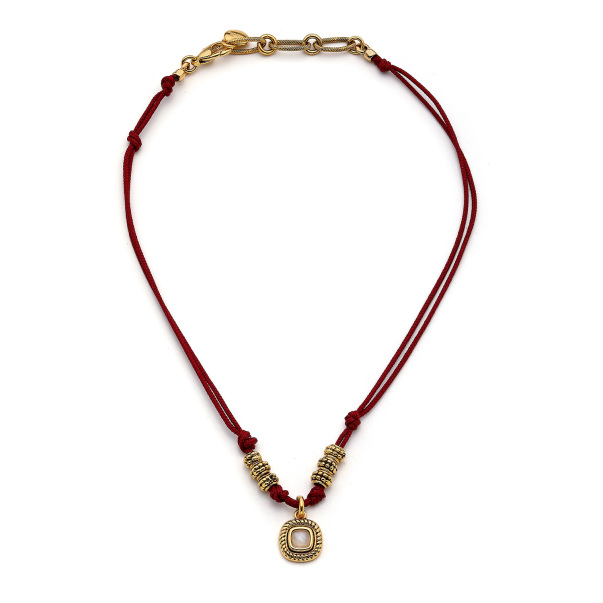 Easy Moonstone Charm Necklace - 1