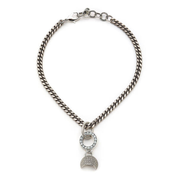 Equinox Silver Plated Chain Necklace - 1