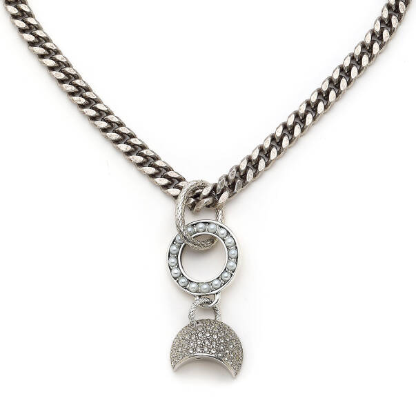 Equinox Silver Plated Chain Necklace - 2