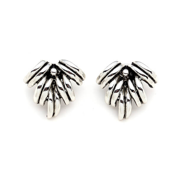 Estas Silver Plated Clip-On Earrings - 1