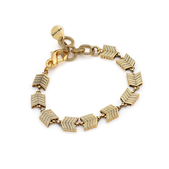 Eva Gold Plated Chain Bracelet 