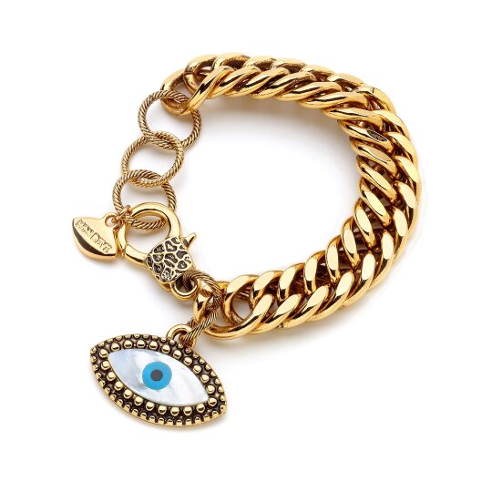 Evil Eye Zincir Nazar Boncuğu Bilezik - 