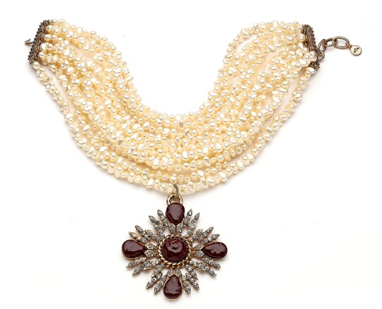 EVITA MİKA PEARL KOLYE