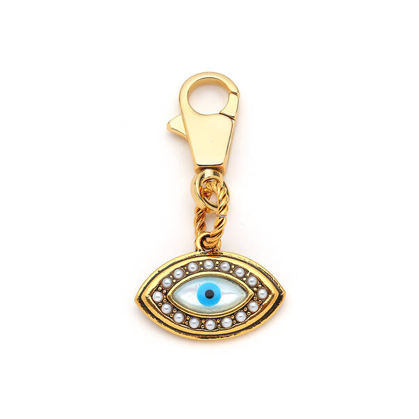 Eye Altın Kaplama Göz Anahtarlık - 1