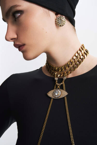 Eyed Evil Eye Charm Body Chain - 3