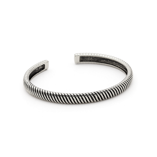 Fairy Gümüş Kaplama Kelepçe Bilezik - 