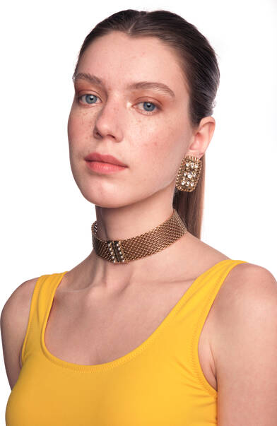 Fairy Zirkon Evening Clip-On Earrings - 4