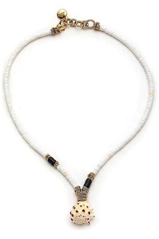 Fine Shell Charm Necklace 