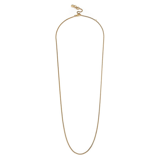 Flow Gold Plated Chain Necklace 