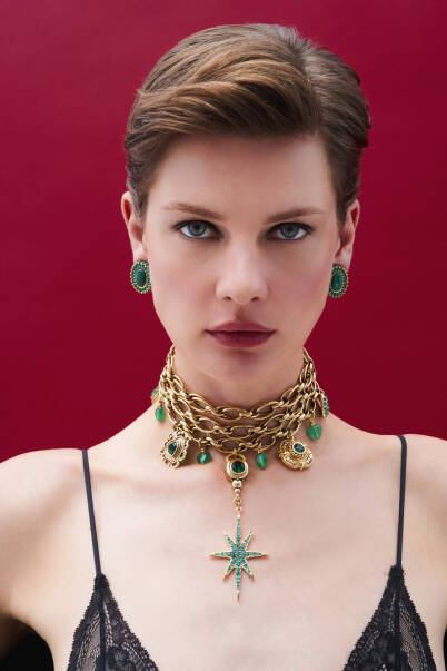 Forest Pulse Malachite Clip On Earrings - 5