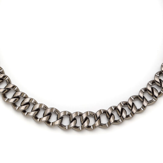 Franklin Silver Chain Necklace - (1)