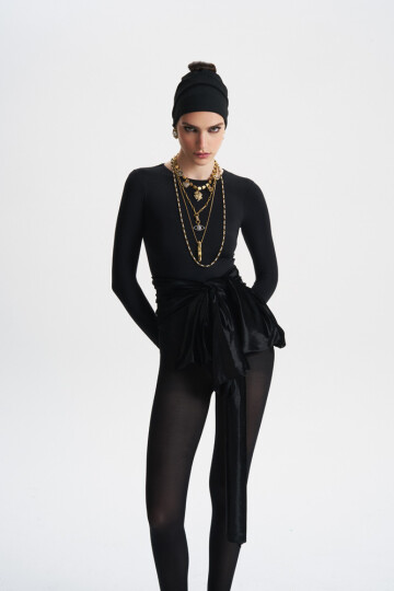 Gain İnci Altın Kaplama Kolye - (1)