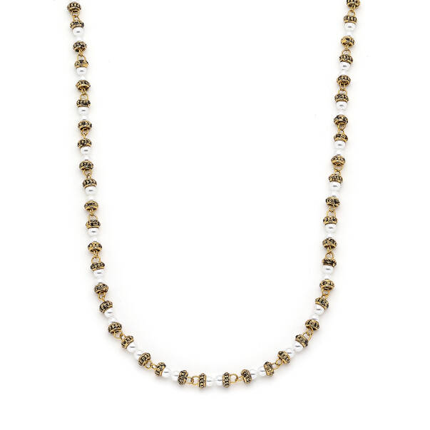 Gain Pearl Gold Plated Necklace - 4