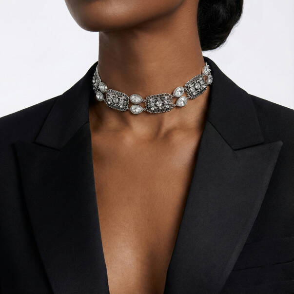 Gatspy Silver Plated Zircon Necklace - 2