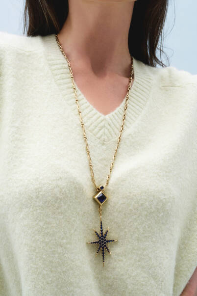 Glimmer Chain Necklace - 1