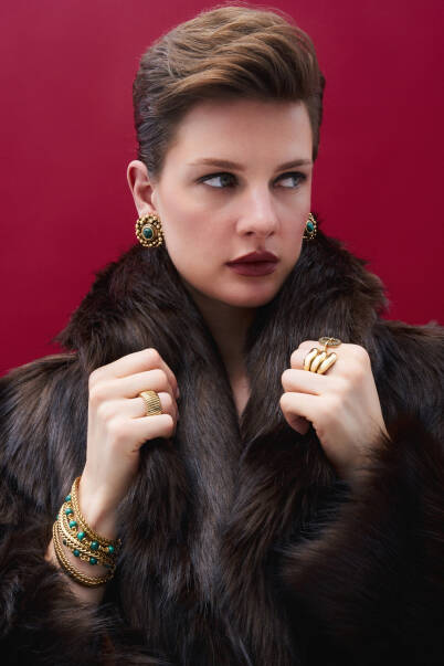 Gold Mama Gold Plated Ring - 10