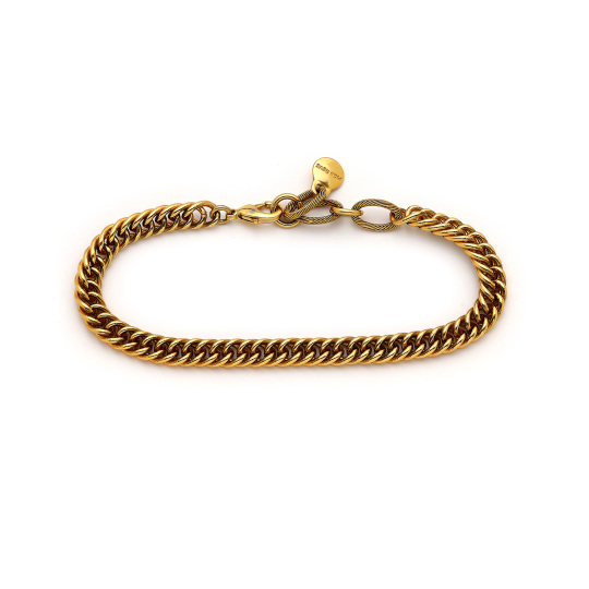 Golden Hour Altın Kaplama Zincir Halhal - 