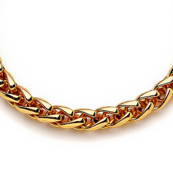 Goldie Gold Plated Chain Necklace - 2