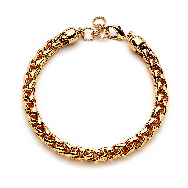 Goldie Gold Plated Chain Necklace - 1