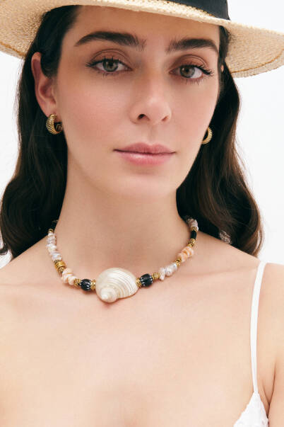 Gypsy Altın Kaplama Halka İğneli Küpe - 3