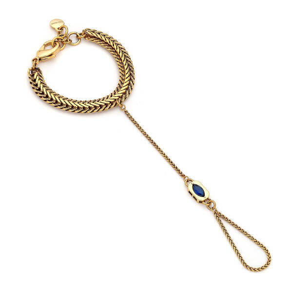 Halo Gold Plated Chain Shahmaran - 1