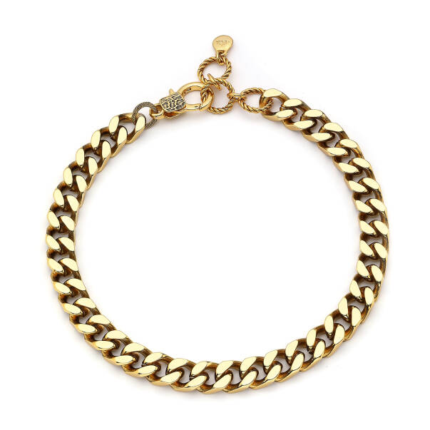 Harper Gold Plated Chain Necklace - 1