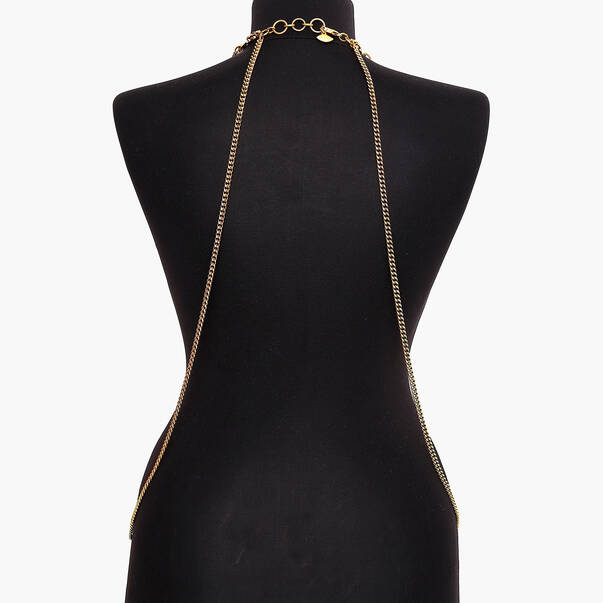 Honey Gold Plated Chain Body Chain - 4