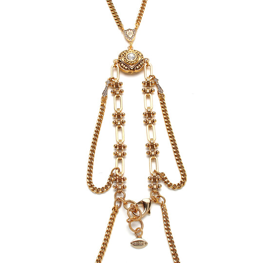 Honey Gold Plated Chain Body Chain - (1)