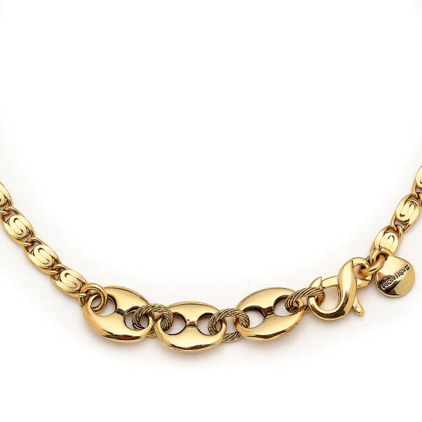 Imani Choker Altın Kaplama Zincir Kolye - 3