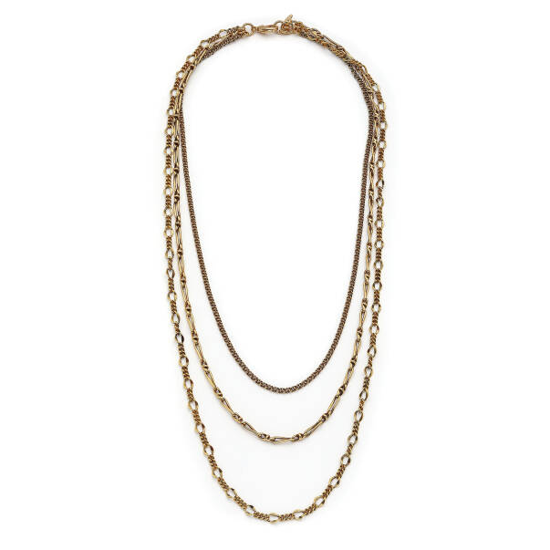 Infinity Links Gold Plated Chain Necklace - 1