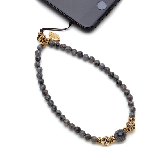 Itri Hematite Natural Stone Phone Accessory