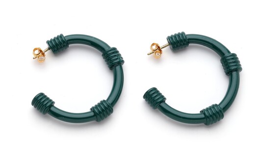 IVY HOOP EARRING