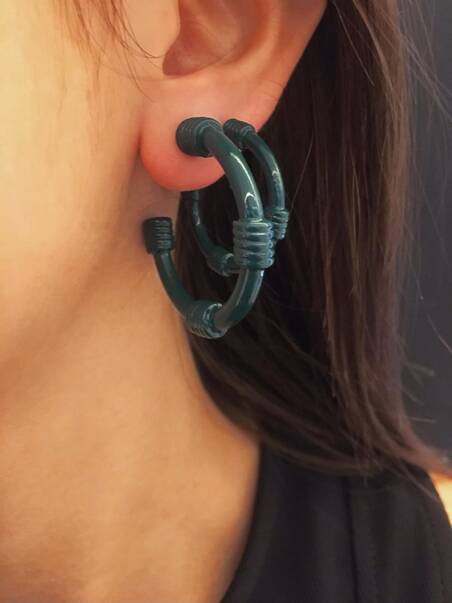 IVY HOOP EARRING - 2