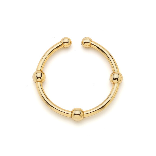 Jaka Gold Plated Cartilage Earrings 