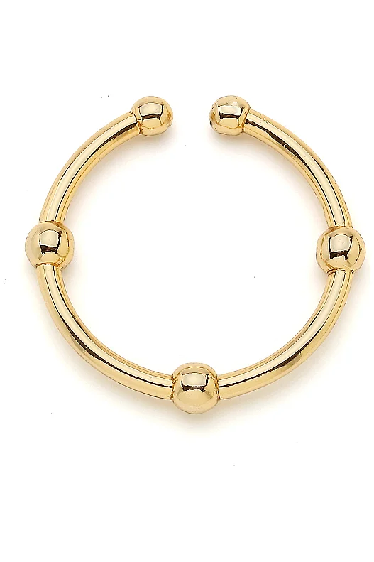 Jaka Gold Plated Cartilage Earrings 