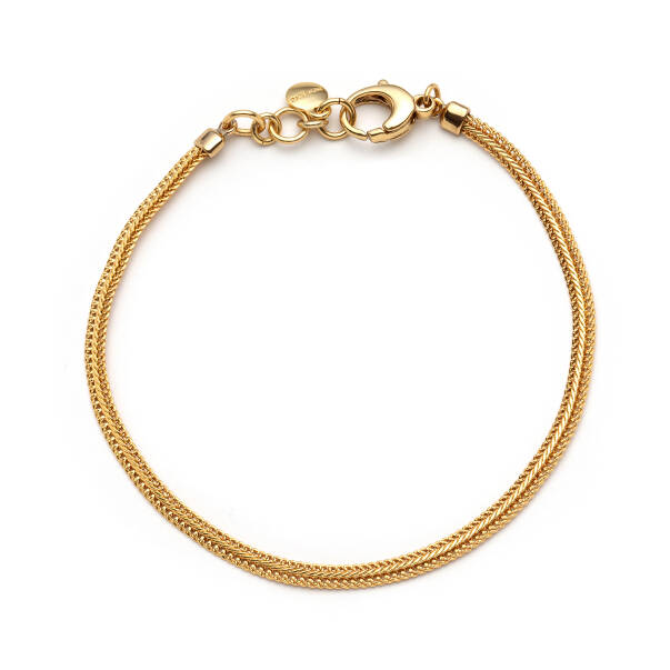 Jane Gold Plated Chain Necklace - 1