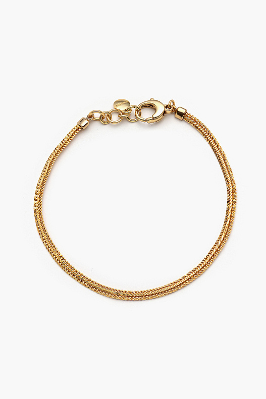 Jane Gold Plated Chain Necklace - 