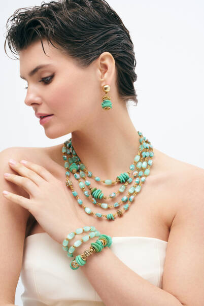 Joy Turquoise Natural Stone Necklace - 2