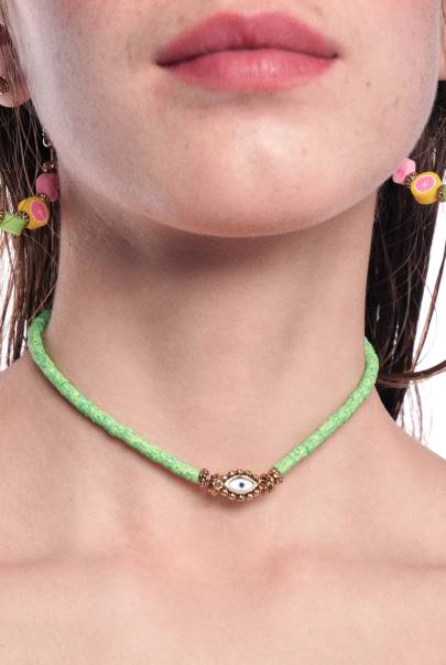 Kaste Green Eye Necklace - 2