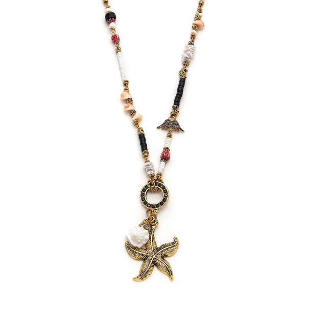 Lagoon-Shell-Star-Charm-Necklace - 2
